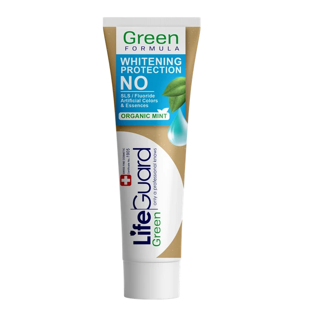 خرید خمیر دندان سفید کننده گیاهی بدون فلوراید