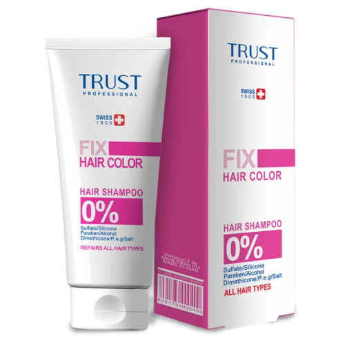 شامپو تثبیت رنگ تراست