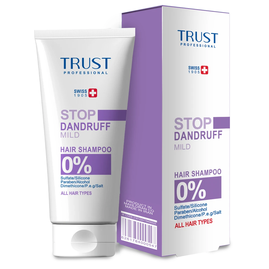 شامپو ضد شوره مناسب موهای خشک و معمولی تراست