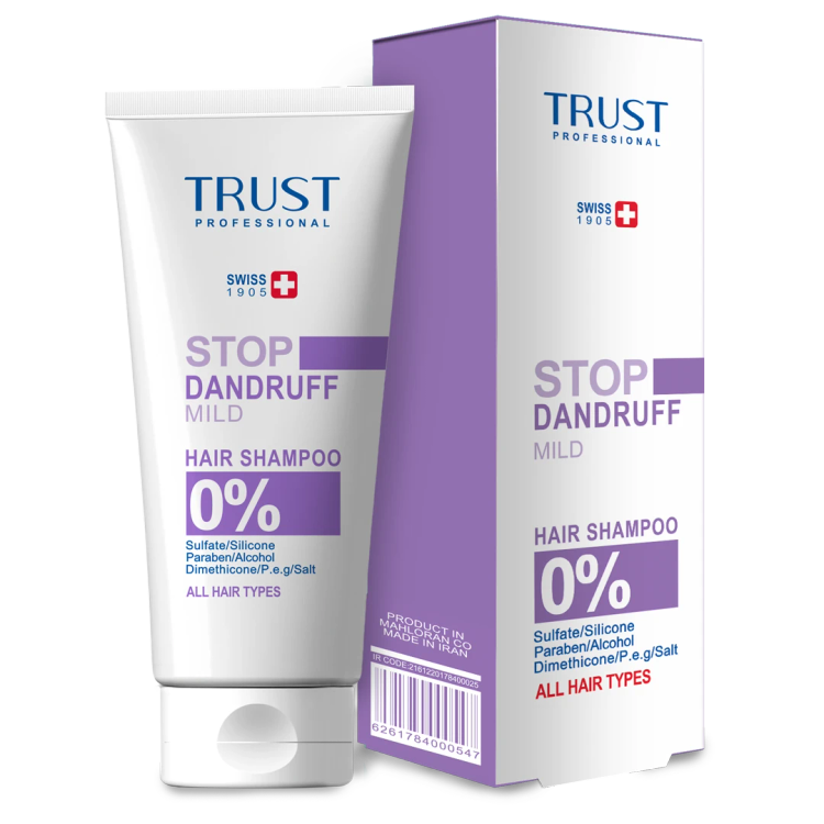 شامپو ضد شوره مناسب موهای خشک و معمولی تراست