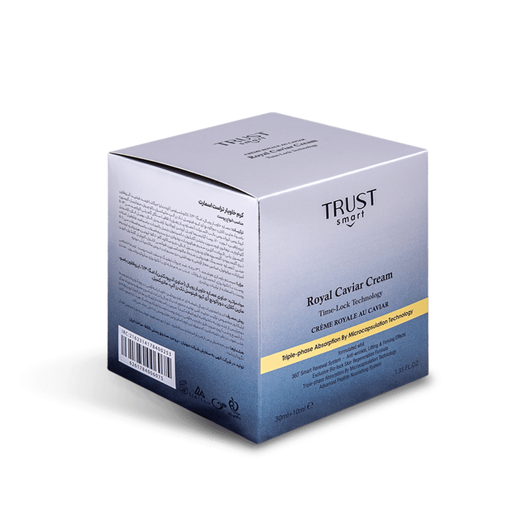 کرم خاویار تراست اسمارت رویال سلطنتیتراست اسمارت - ترکیبات و مواد تشکیلدهنده