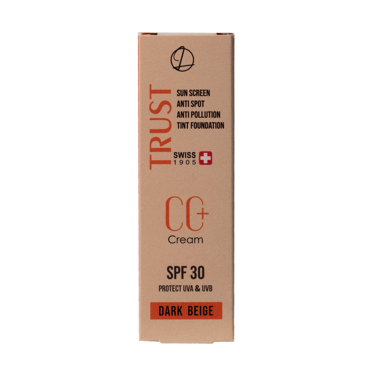 تصویر چهارم سی سی کرم پلاس تراست شماره 3 (بژ تیره ) TRUST 2024