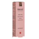 کرم لایه بردار آلفاتراست تراست حاوی 10% تراست / AHA - ترکیبات و مواد تشکیلدهنده