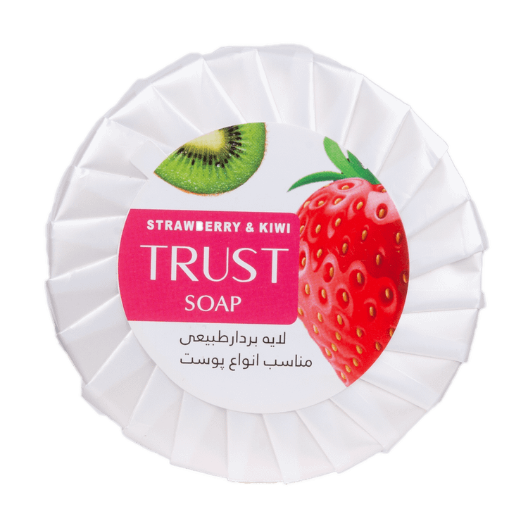 تصویر سوم صابون توت فرنگی تراست TRUST