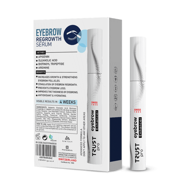سرم رویش و تقویت ابرو تراست تراست - ترکیبات و مواد تشکیلدهنده